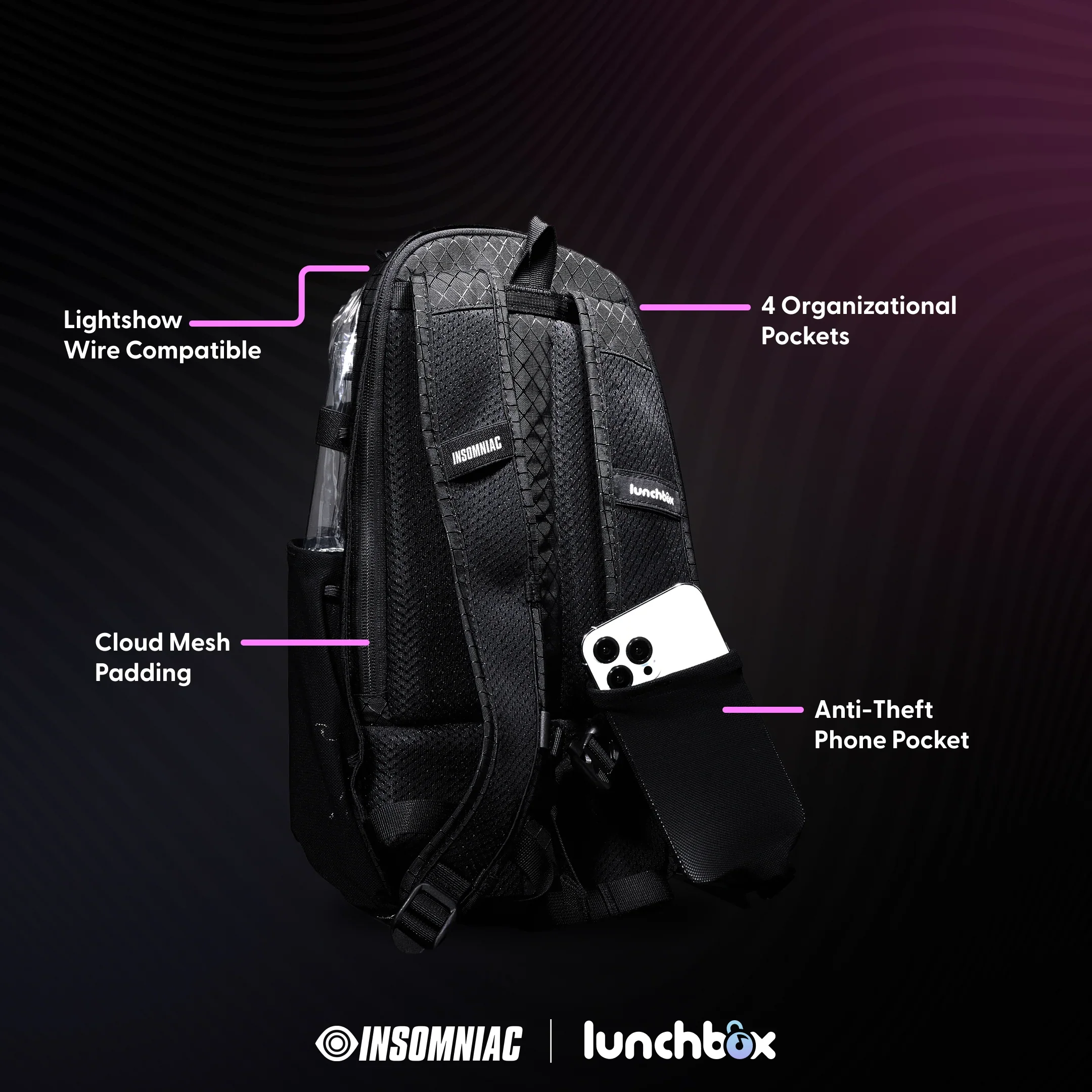 Clear Lite Pack l Insomniac x Lunchbox - Image 2