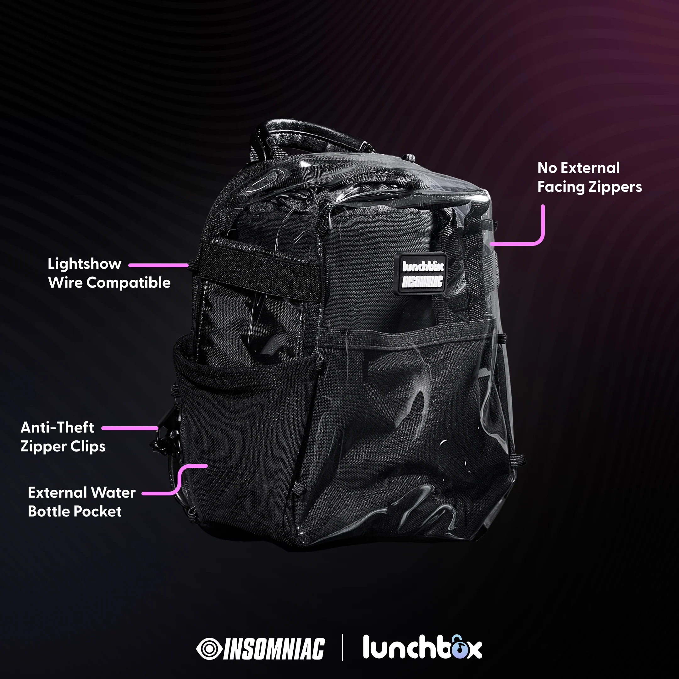 Clear Mini Pack | Insomniac x Lunchbox - Image 2